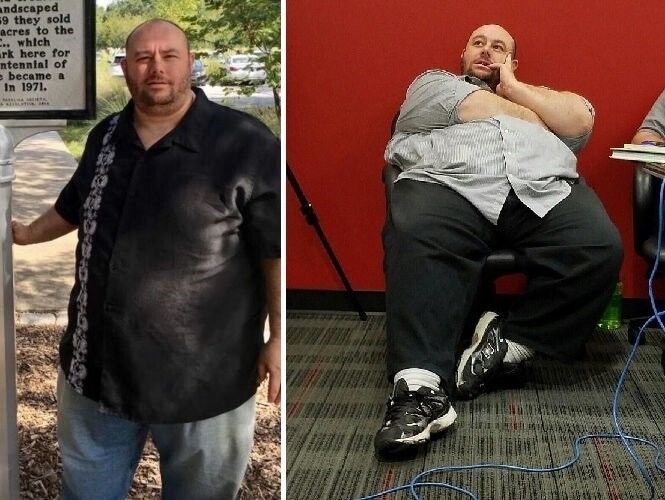 Программист похудел на 100 кг ради жены, а она всё равно его бросила