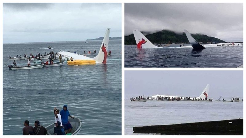Чудо в Тихом океане: пассажиров упавшего в океан самолета спасли рыбаки