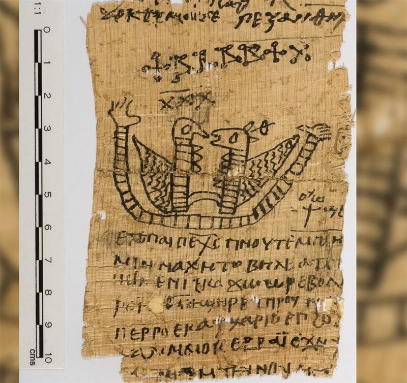 В египетском папирусе были зашифрованы любовные заклинания