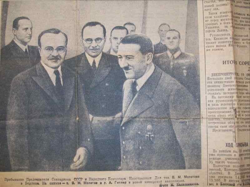 Встреча правительства СССР с Гитлером, 1940 год