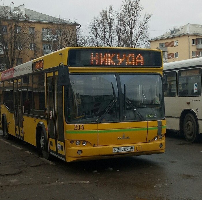 Автобусы в Пскове