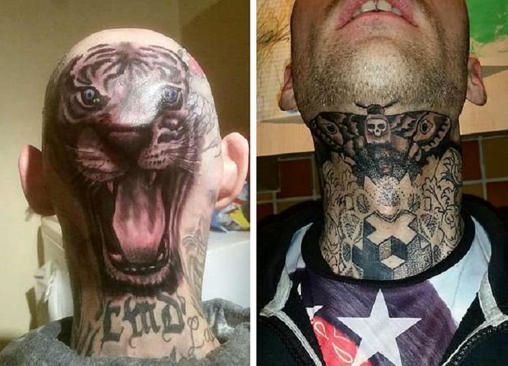 Мужчина планирует сделать татуировки на глазных яблоках, ступнях и даже пенисе 