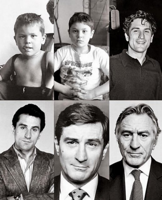 Роберт Де Ниро от мальчишки до величайшего актёра.