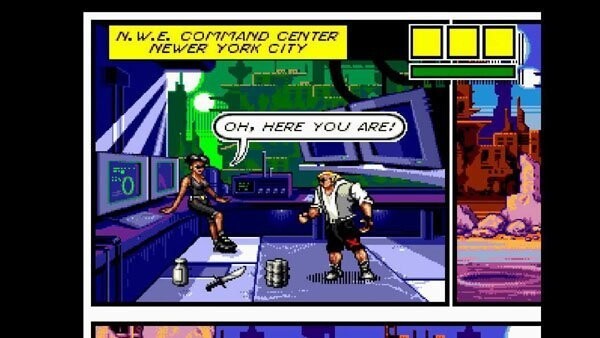 Comix Zone-герой в картинках