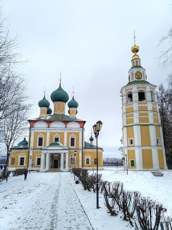 Углич, часть 1 — Кремль, Церковь Димитрия на Крови