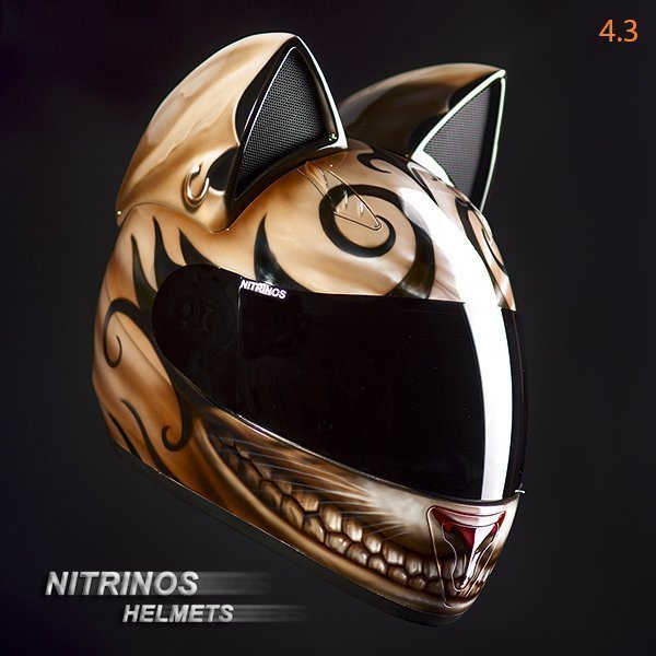 Оригинальные мотоциклетные шлемы от Nitrinos