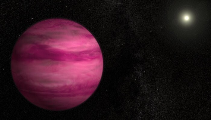 11. GJ 504 b -  розовая экзопланета