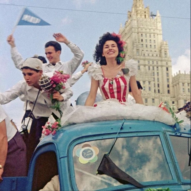 6-й Всемирный фестиваль молодежи и студентов в Москве, 1957 год.