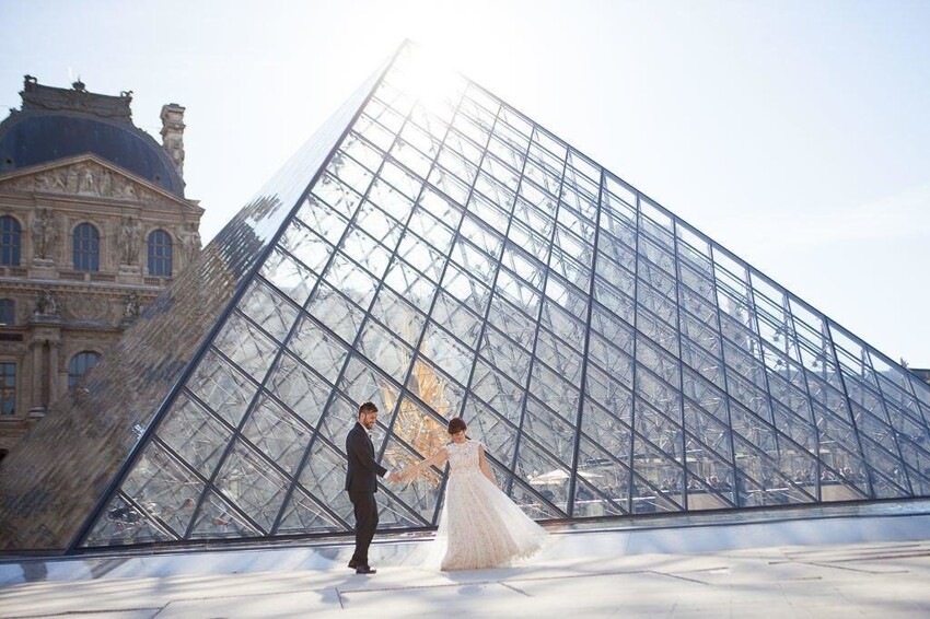 Свадьба в Лувре