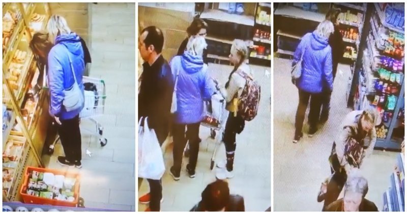 Женщина украла телефон, который девочка случайно оставила на полке в магазине