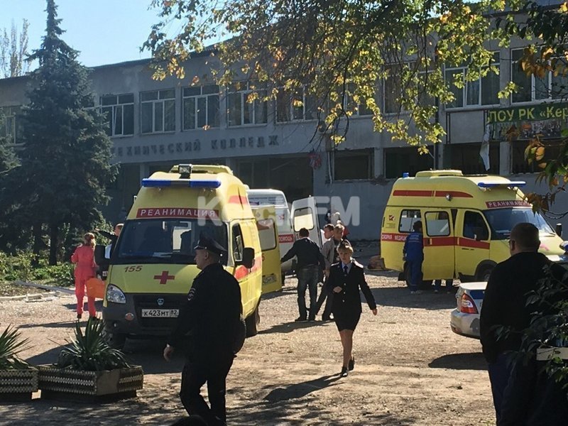 Трагедия в Керчи: взрыв в колледже унес жизни десяти человек