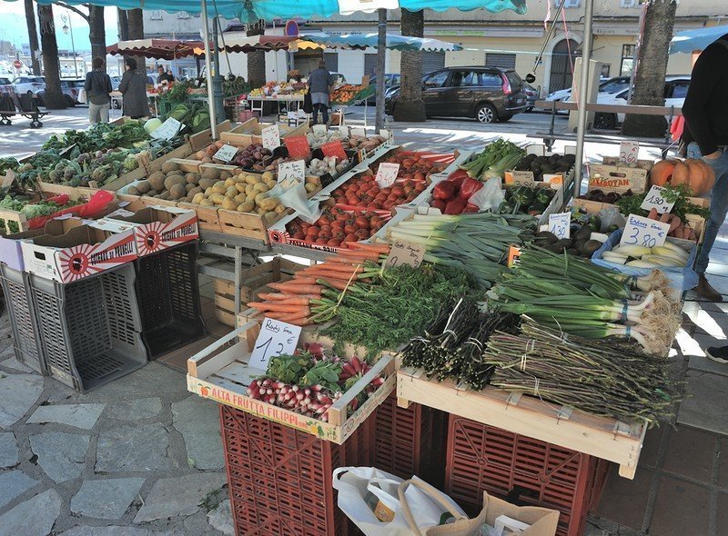 Рынок в Аяччо