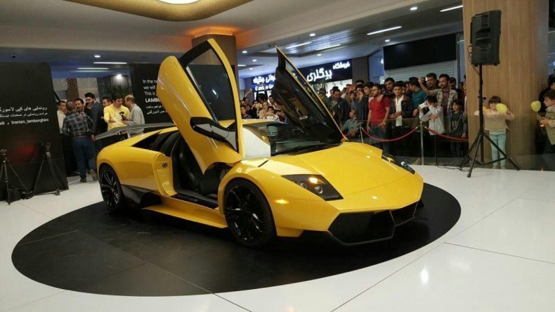 В Иране собираются продавать точную копию Lamborghini Murcielago