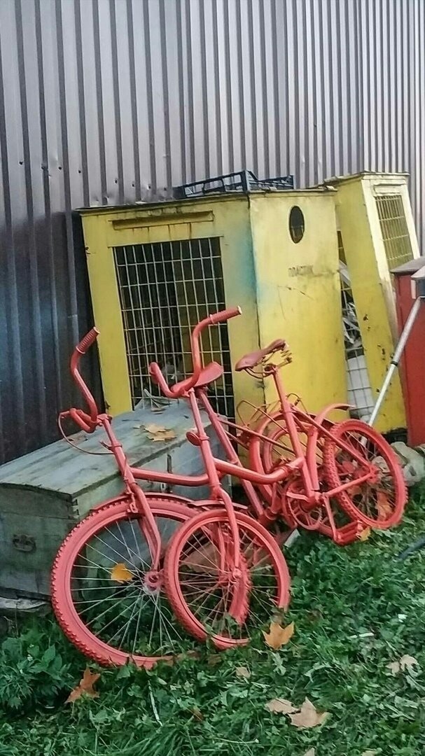 Велосипеды, которые уже никуда не поедут