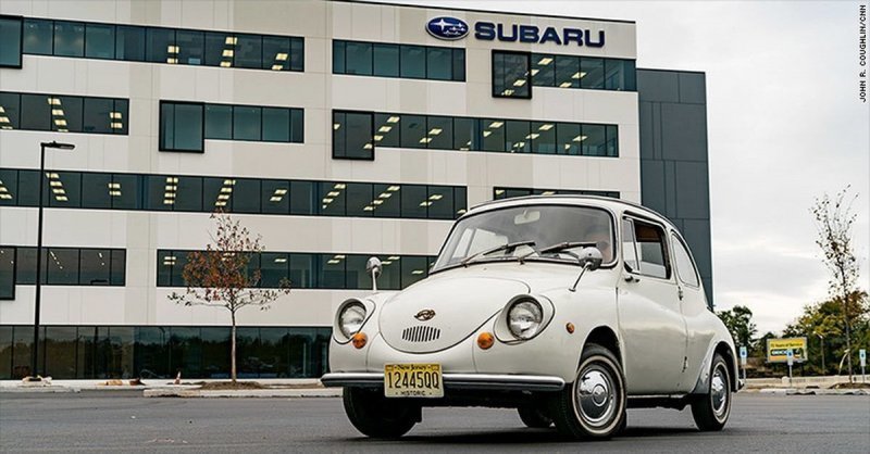 Провал первой модели Subaru 360 на рынке США в конце 60-х годов