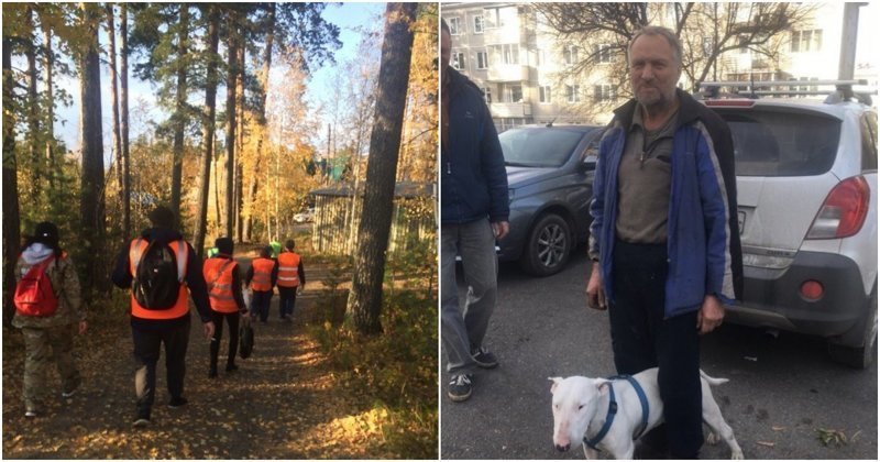 "Ели смолу и жарили мышей": найдены живыми пенсионер с псом, 17 дней пропадавшие в тайге