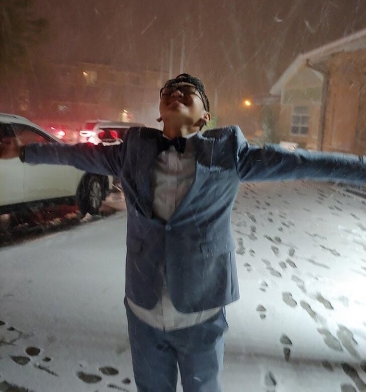 «Мой друг из Вьетнама впервые увидел снег»