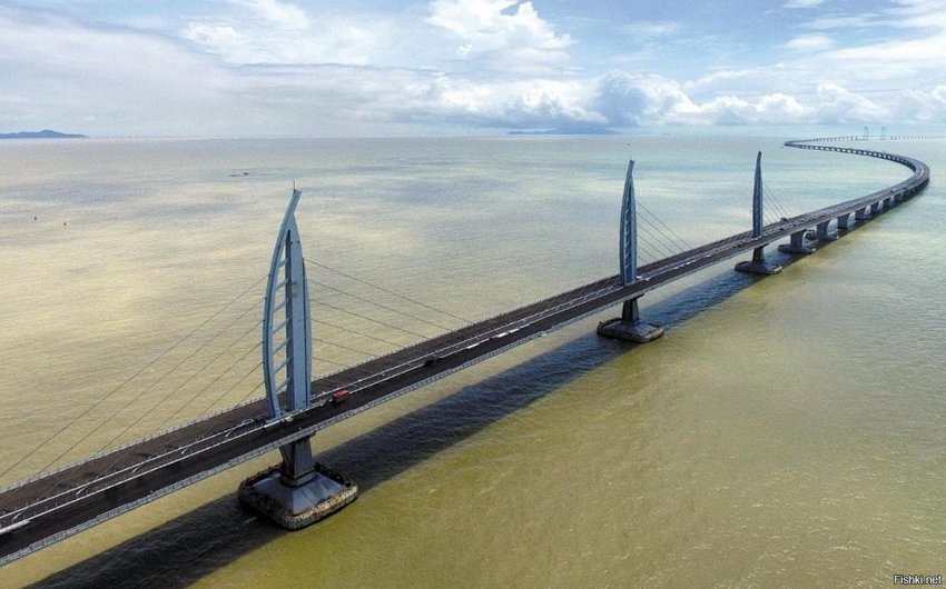 В Китае открыли самый протяжённый морской мост в мире