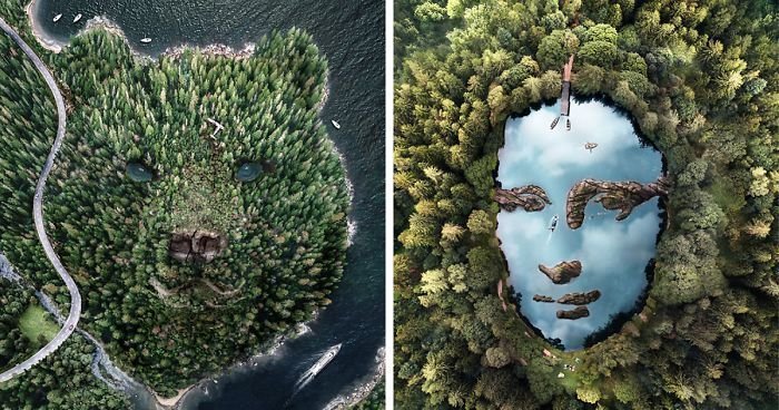Французский цифровой художник создает фото манипуляции, навеянные ему парейдолией