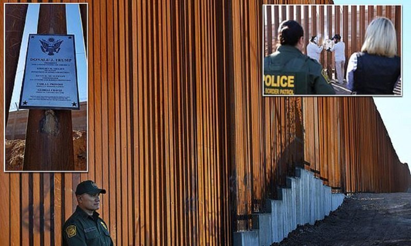 Мигранты не пройдут! Стена Трампа встала на границе США и Мексики