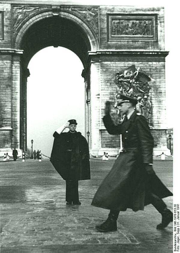 Французский позор. Париж. Январь 1941 