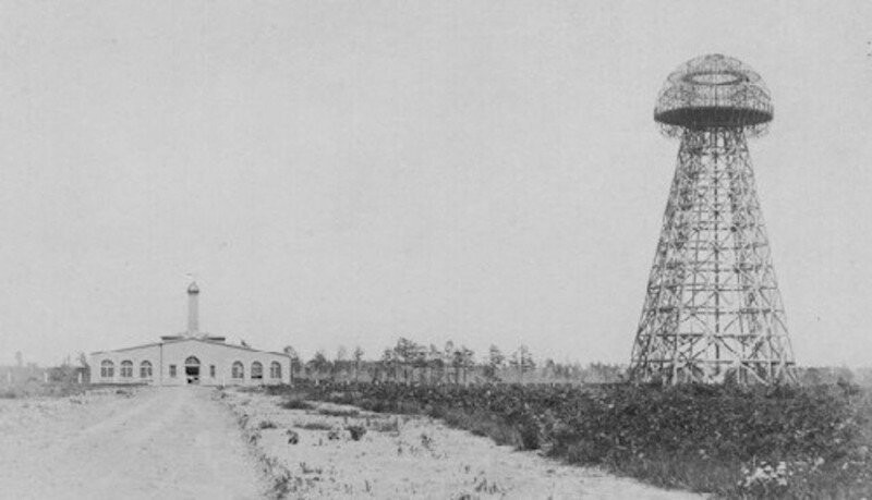 Башня Ворденклиф. 1901 год.