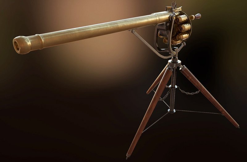 Револьверная пушка  (также известна как "Ружьё Пакла")