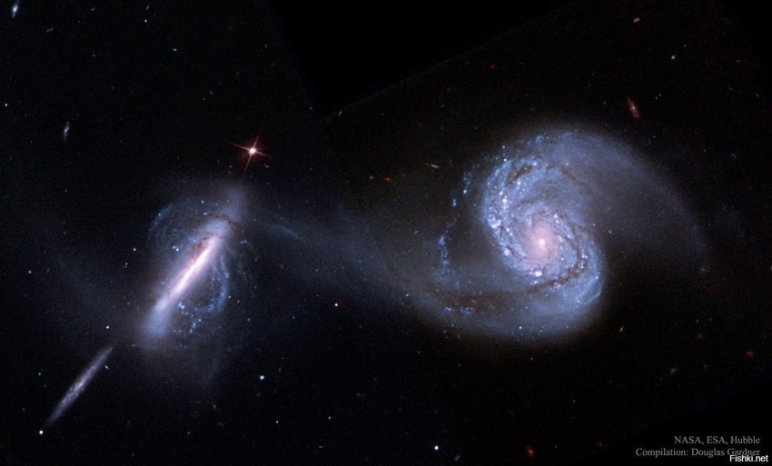 слияние галактик