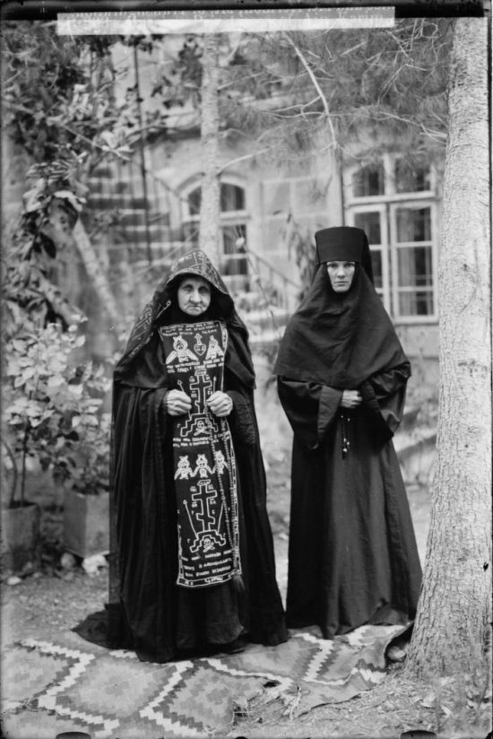 Православные монашки, 1900-е годы, Иерусалим.