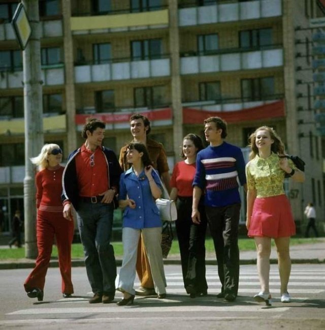 Молодые работники ВАЗа, 1974 год, Тольятти.