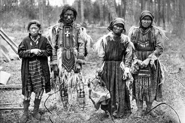 Русские «индейцы» Эвенки, Восточная Сибирь, 1888 год. 