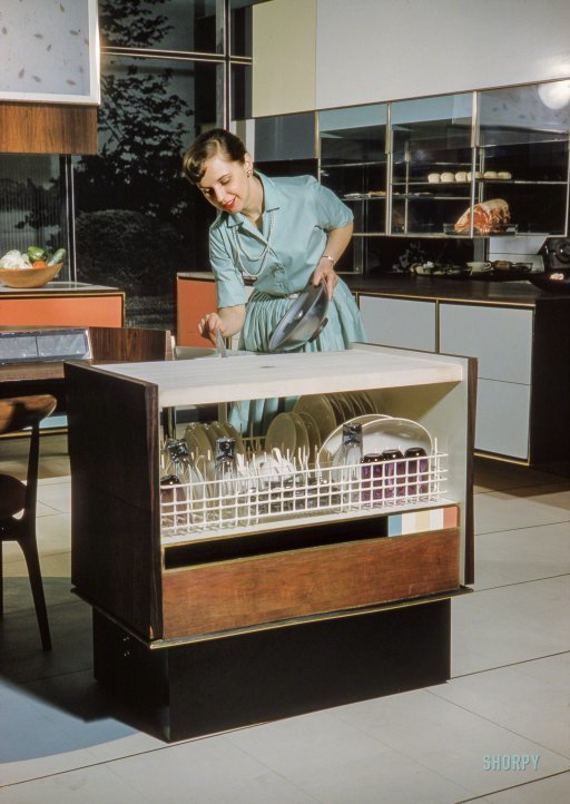 Посудомоечная машина. 1959 год.