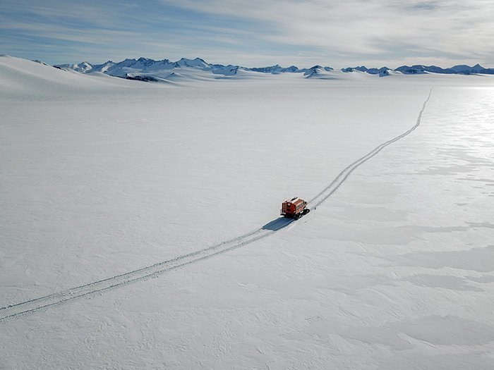 Антарктида - самый сухой континент