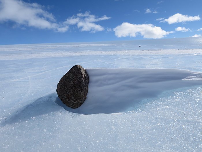 В Антарктике находят больше метеоритов, чем в любых других местах на планете
