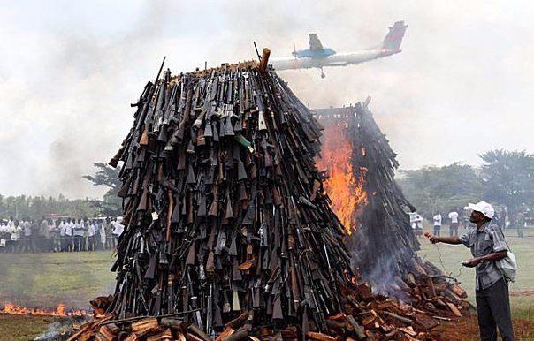 В Кении с оружием не церемонятся
