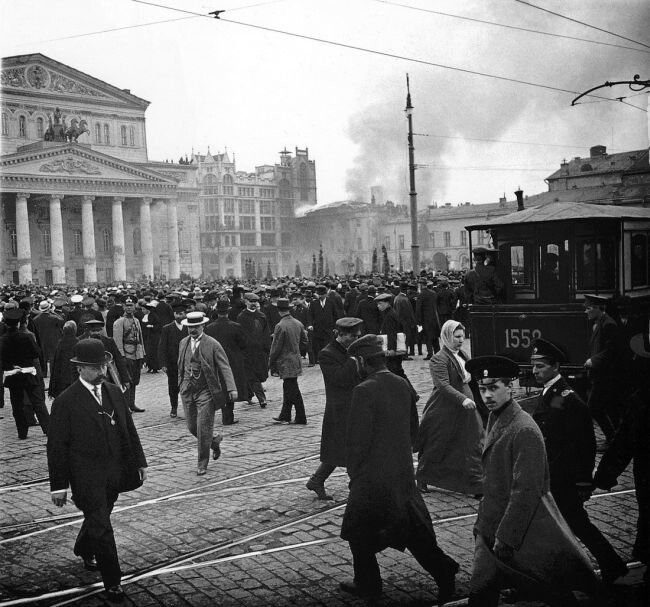 Пожар в Малом театре, 2 мая 1914 года, Москва 