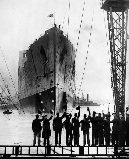 "Титаник", 1912 г. 