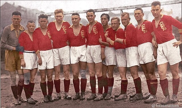  Сборная СССР по футболу, 1927 год.