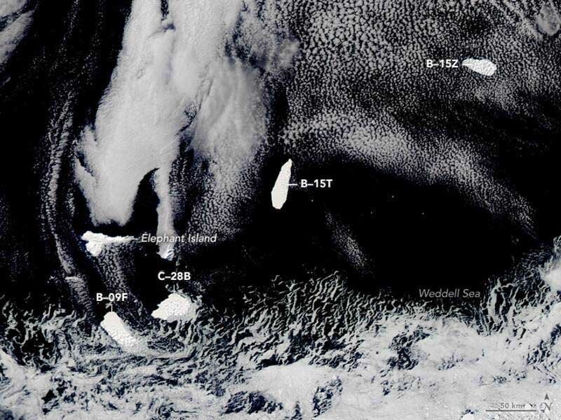Где умирают айсберги: Айсберг-гроб плывет на антарктическое кладбище