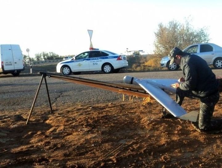 Астраханские полицейские ловят дорожных нарушителей при помощи беспилотника