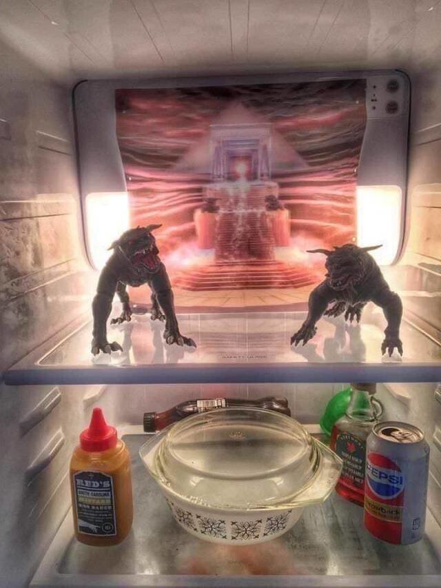 Портал в холодильнике