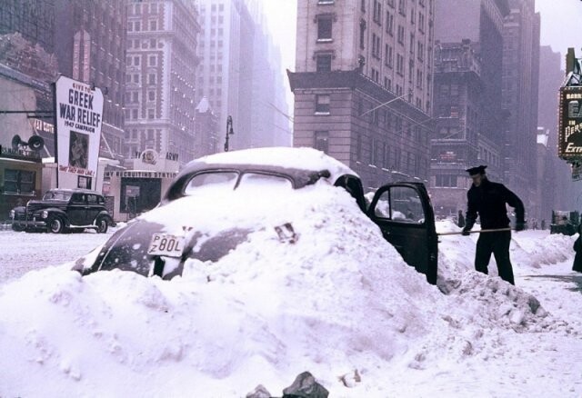 Зима в Нью-Йорке, 1947