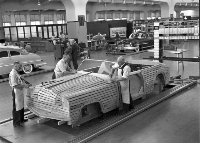 Создание полноразмерной модели нового Линкольна. 1949