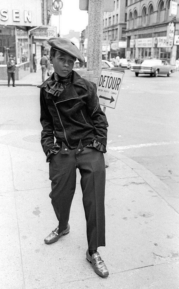 Мальчик в суперкепи. Бостон, США, 1968 год