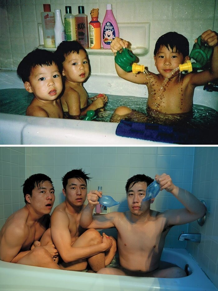 Братья в ванне 20 лет спустя 