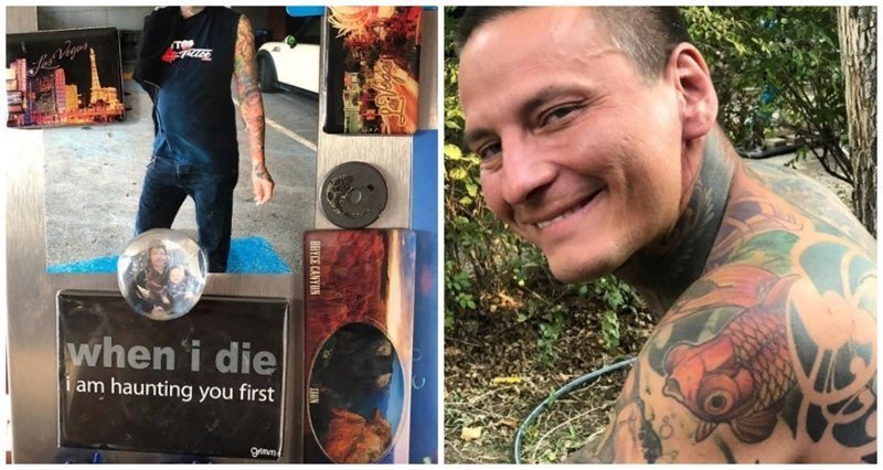 Перед смертью татуировщик завещал повесить его кожу в рамочку