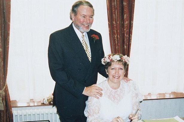 Мария-Луиза и Питер, ее второй муж, 1995 г.