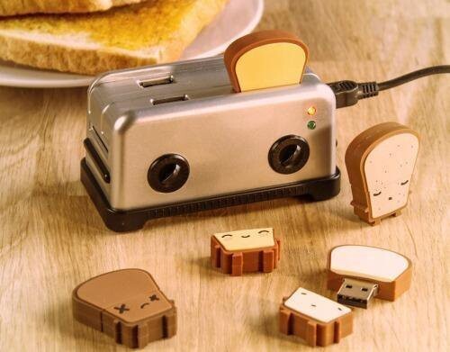 6. USB-концентратор в виде тостера