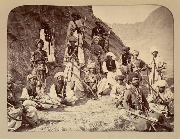 Вторая Англо-Афганская война. Афганистан. 1879 г. Прадедушки моджахедов 80-х.