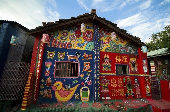 Деревня преобразилась так, что стала одной из главных достопримечательностей Тайчжуна